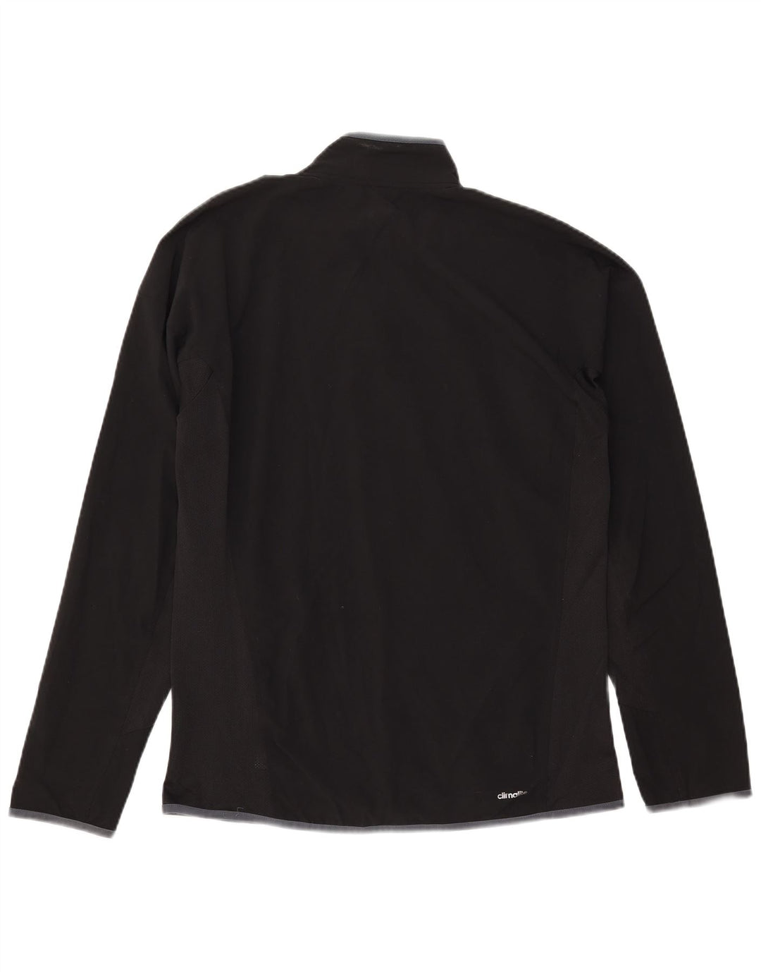 Adidas Mens Climalite Tracksuit Top Jacket Medium Black Polyester