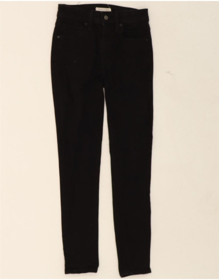 LEVI'S Womens Skinny Jeans W26 L28 Black Cotton Vintage Levi's and Second-Hand Levi's from Messina Hembry 