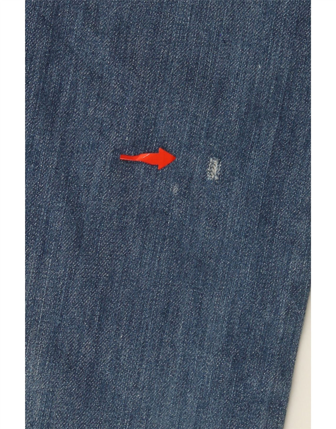 GAS Womens Straight Jeans W33 L30 Blue Cotton