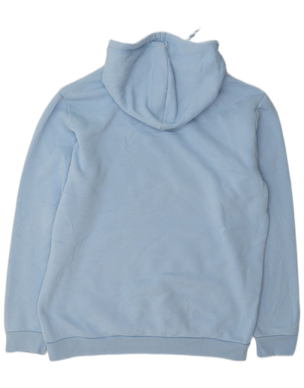 Adidas Mens Hoodie Jumper XL Blue Cotton