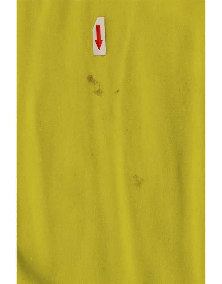 MARKS & SPENCER Womens Oversized Tent Dress UK 16 Large Yellow Viscose