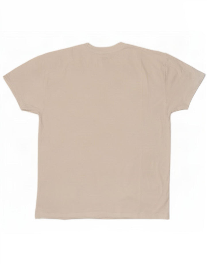 Abercrombie & Fitch Mens Relaxed T-Shirt Top Medium White Cotton