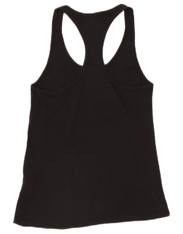 Nike Mens Athletic Cut Graphic Vest Top XS Black Cotton
