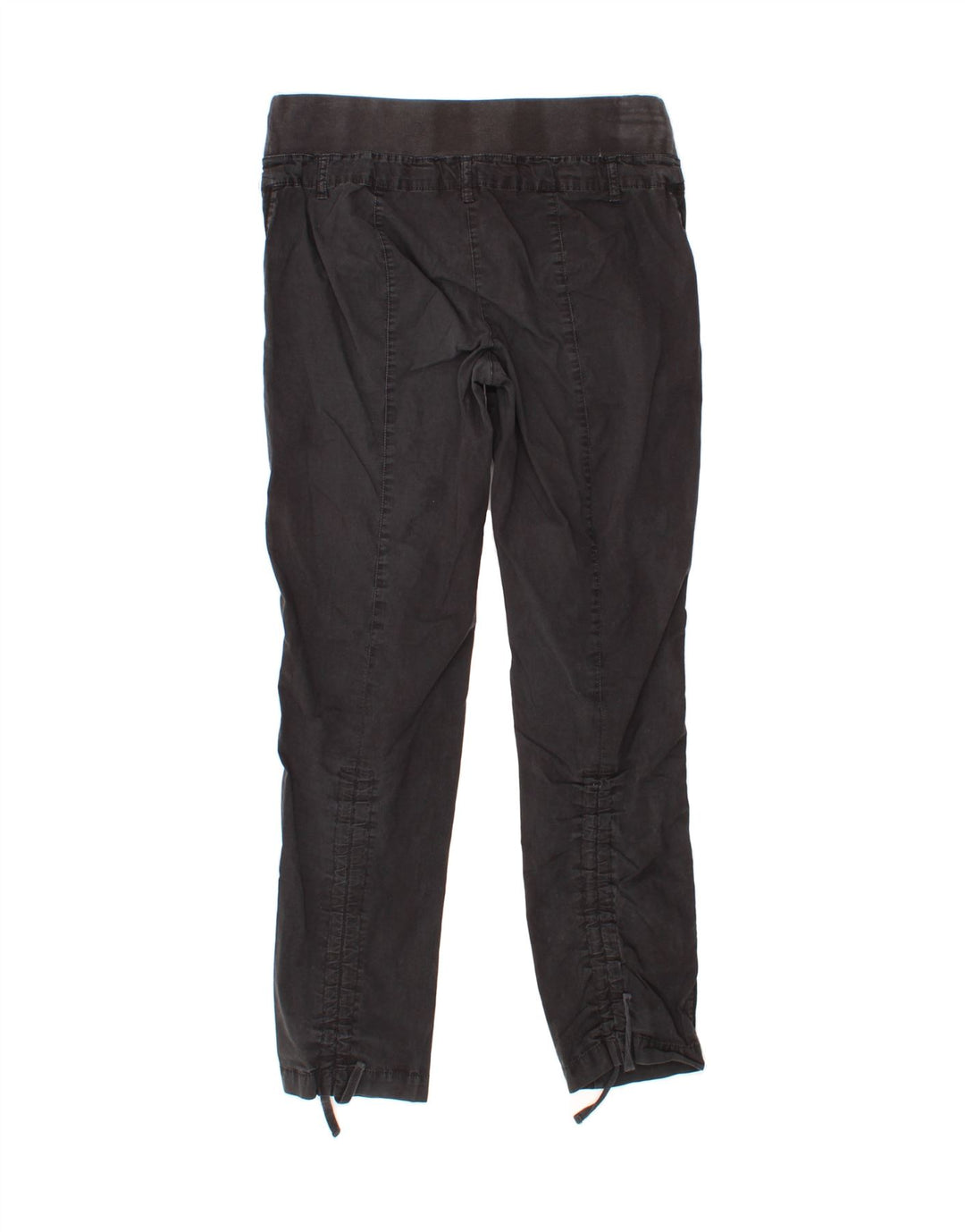 BENETTON Womens Straight Casual Trousers W34 L30 Black Vintage Benetton and Second-Hand Benetton from Messina Hembry 