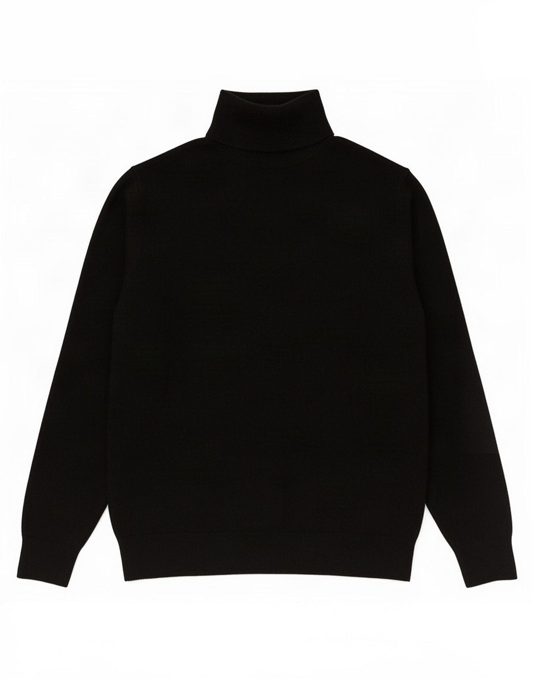 Marks & Spencer Womens Roll Neck Jumper Sweater UK 14 Medium Black