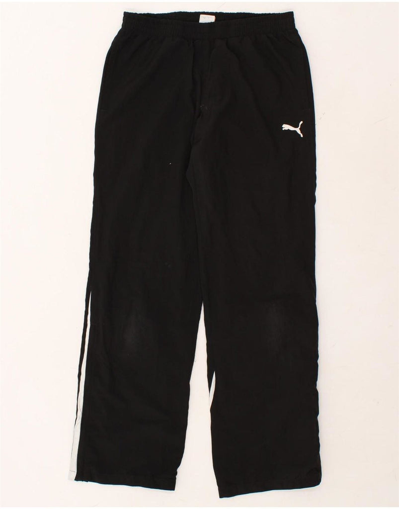 PUMA Womens Tracksuit Trousers UK 10 Small Black Vintage Puma and Second-Hand Puma from Messina Hembry 