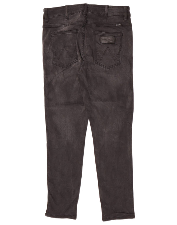 Wrangler Womens Distressed Slim Jeans  W30 L26 Black Cotton