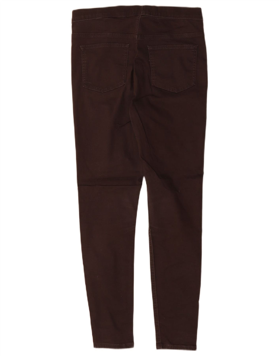 Marks & Spencer Womens Jegging Jeans UK 12 Medium W30 L28 Brown Cotton