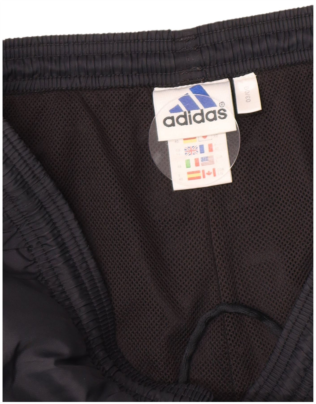 Adidas Womens Tracksuit Trousers Joggers UK 14 Large Black Polyester