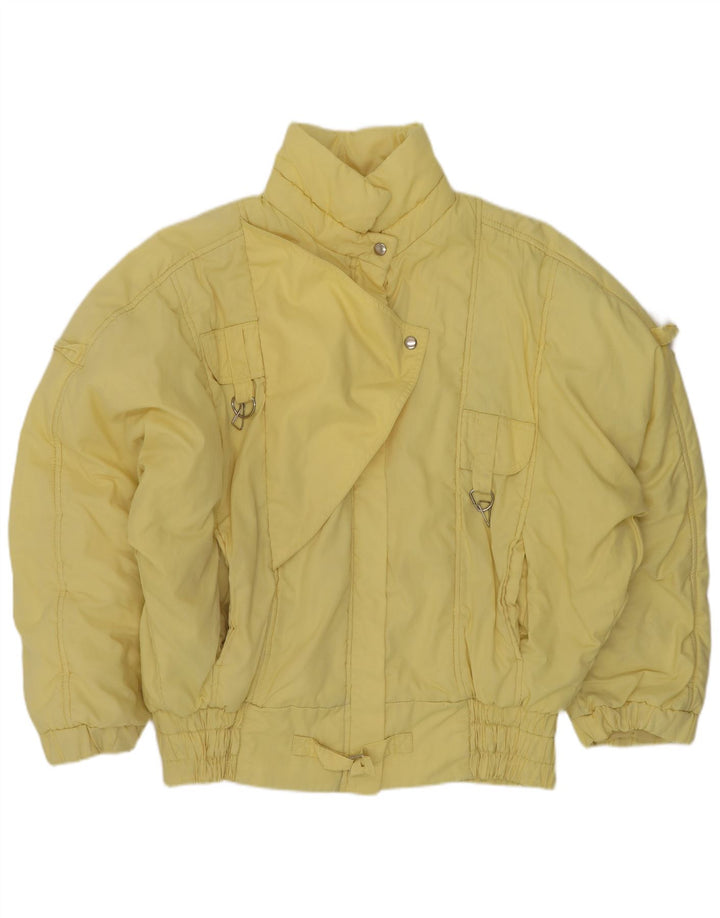 Vintage Womens Ski Jacket UK 18 XL Yellow