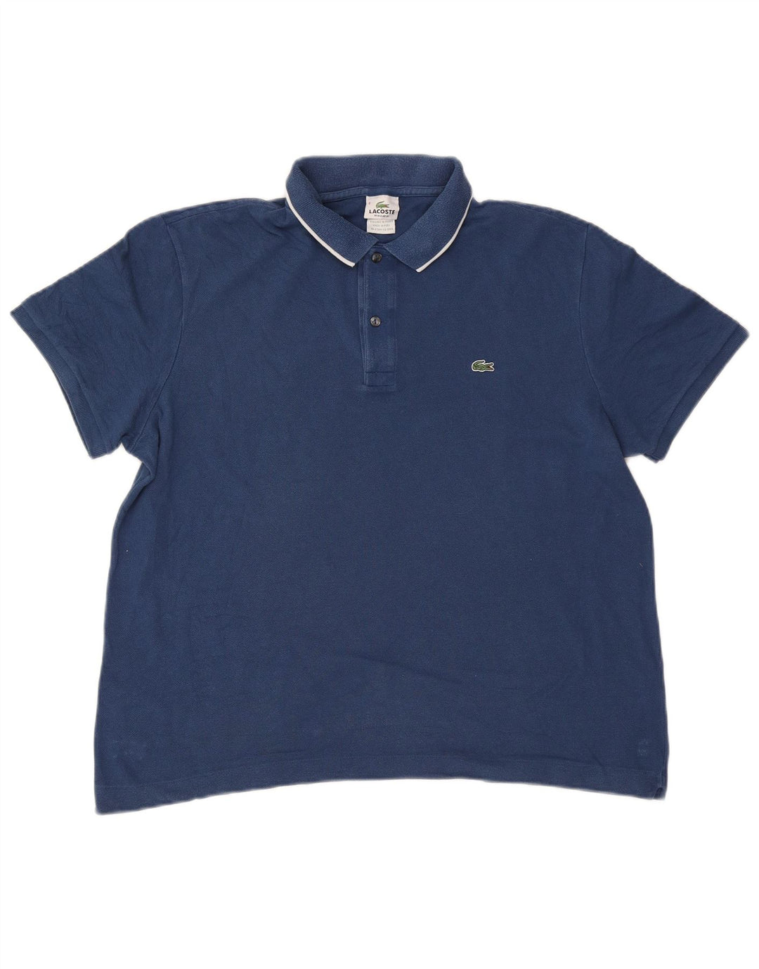 Lacoste Mens Regular Fit Polo Shirt Size 6 XL Navy Blue