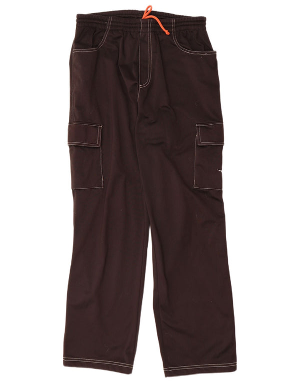 Diadora Mens Cargo Tracksuit Trousers UK 40 Medium Black Polyester