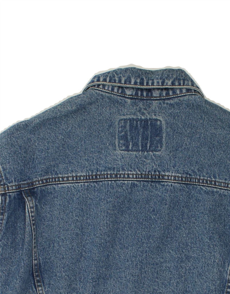 VINTAGE Mens Oversized Denim Jacket UK 36 Small Blue Cotton | Vintage Vintage | Thrift | Second-Hand Vintage | Used Clothing | Messina Hembry 