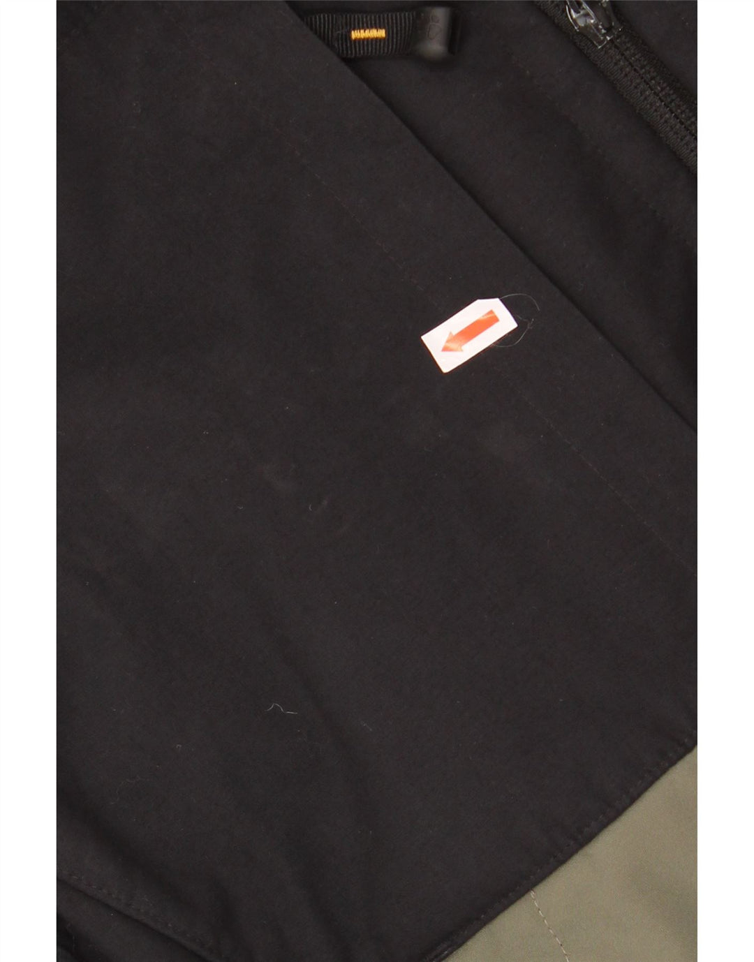 JACK WOLFSKIN Mens Windbreaker Jacket UK 36/38 Medium Khaki Colourblock