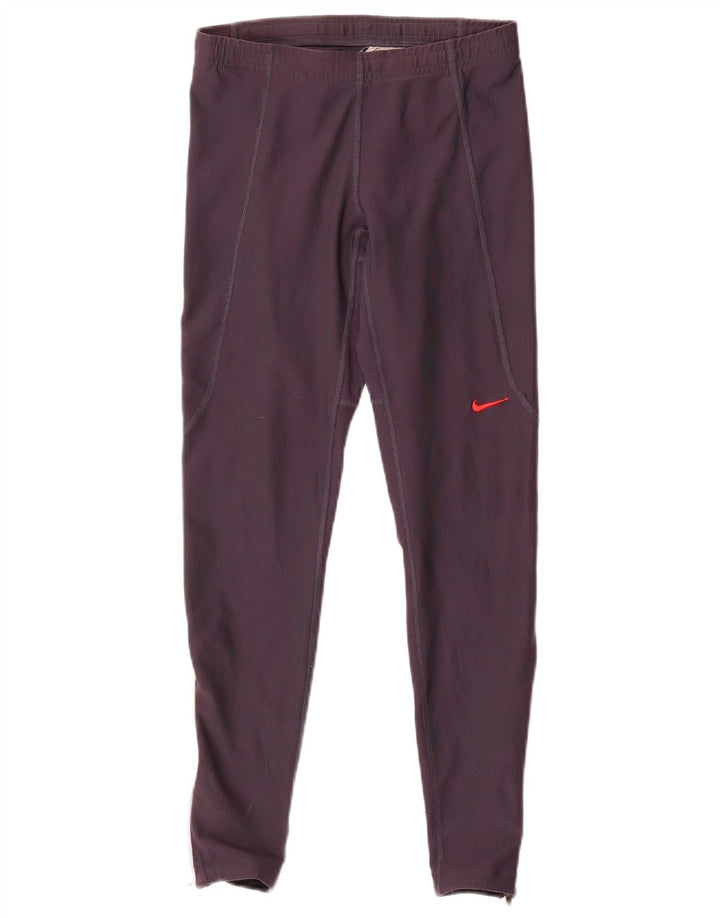 NIKE Mens Dri Fit Leggings Small  Navy Blue