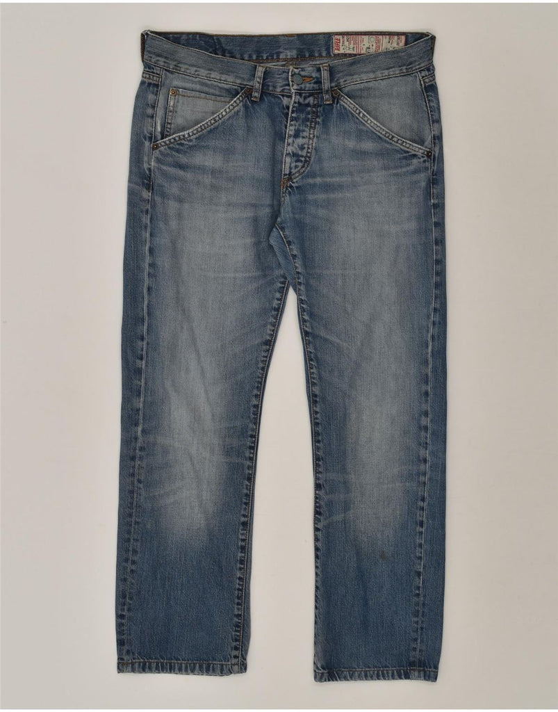 RIFLE Mens Straight Jeans W32 L27 Blue Cotton | Vintage Rifle | Thrift | Second-Hand Rifle | Used Clothing | Messina Hembry 