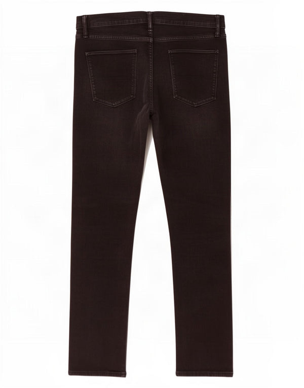 Marks & Spencer Mens Slim Jeans W36 L31 Black Cotton