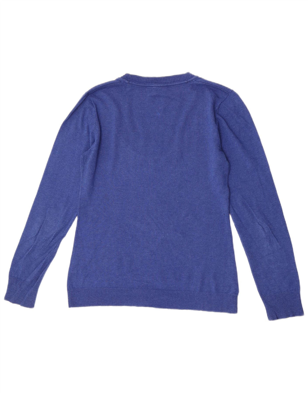 Fat Face Mens Boat Neck Jumper Sweater UK 12 Medium  Blue Cotton