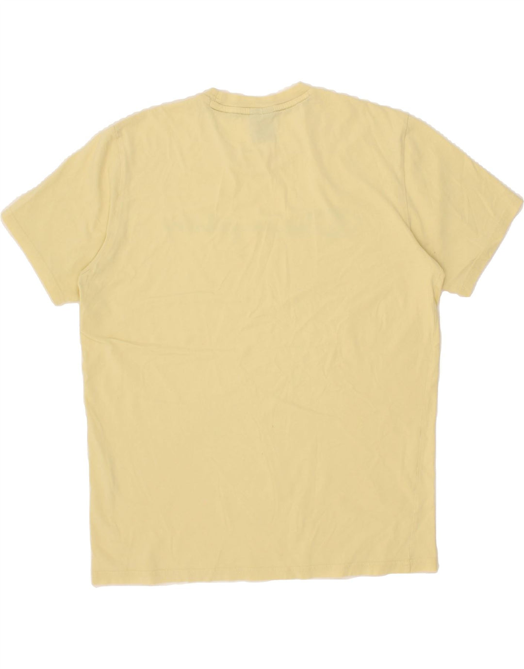CHAMPION Mens Graphic T-Shirt Top Medium Yellow Vintage Champion and Second-Hand Champion from Messina Hembry 