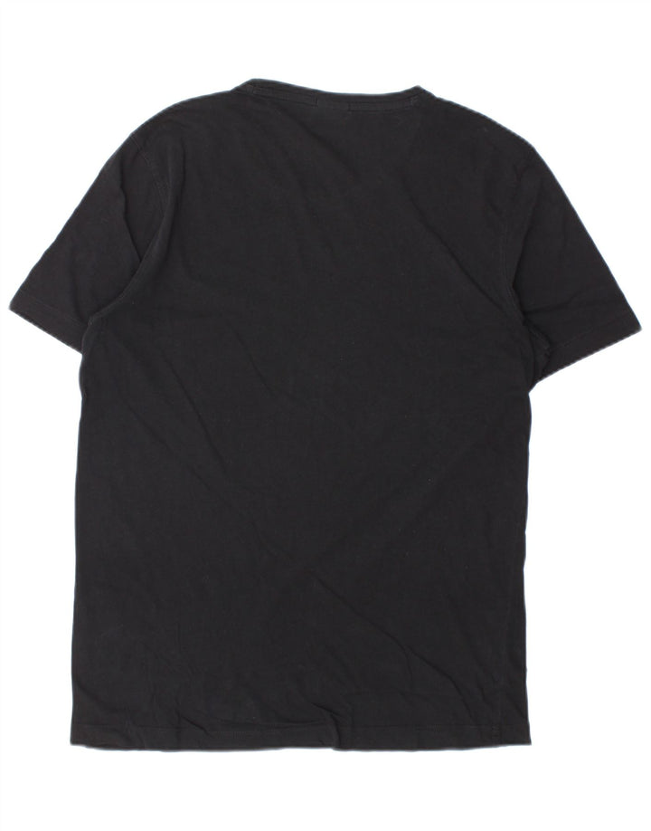Hugo Boss Mens Regular Fit T-Shirt Top Medium Black