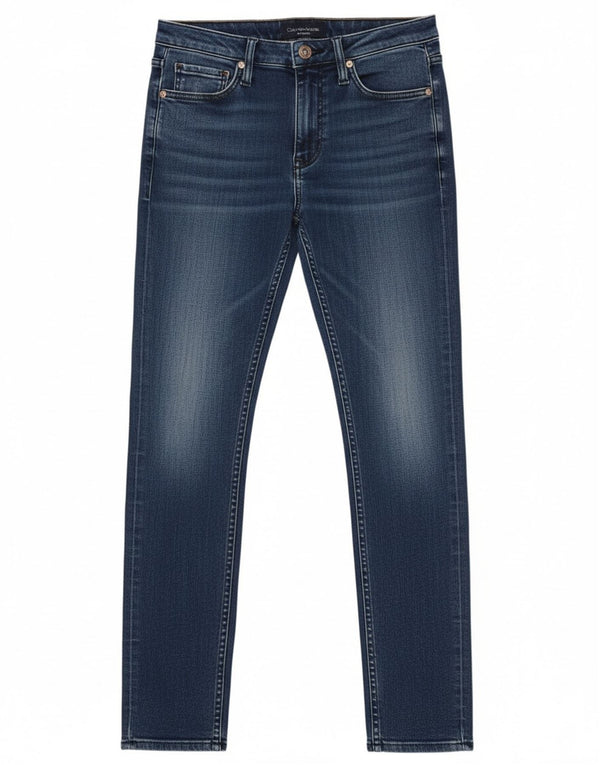 Calvin Klein Womens Skinny Jeans W28 L32 Blue