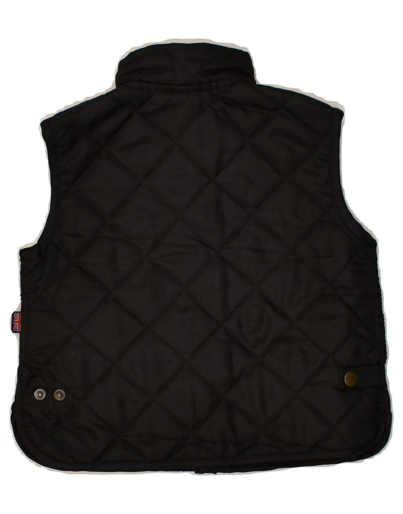 BELSTAFF Boys Quilted Gilet 3-4 Years Black Polyester | Vintage Belstaff | Thrift | Second-Hand Belstaff | Used Clothing | Messina Hembry 
