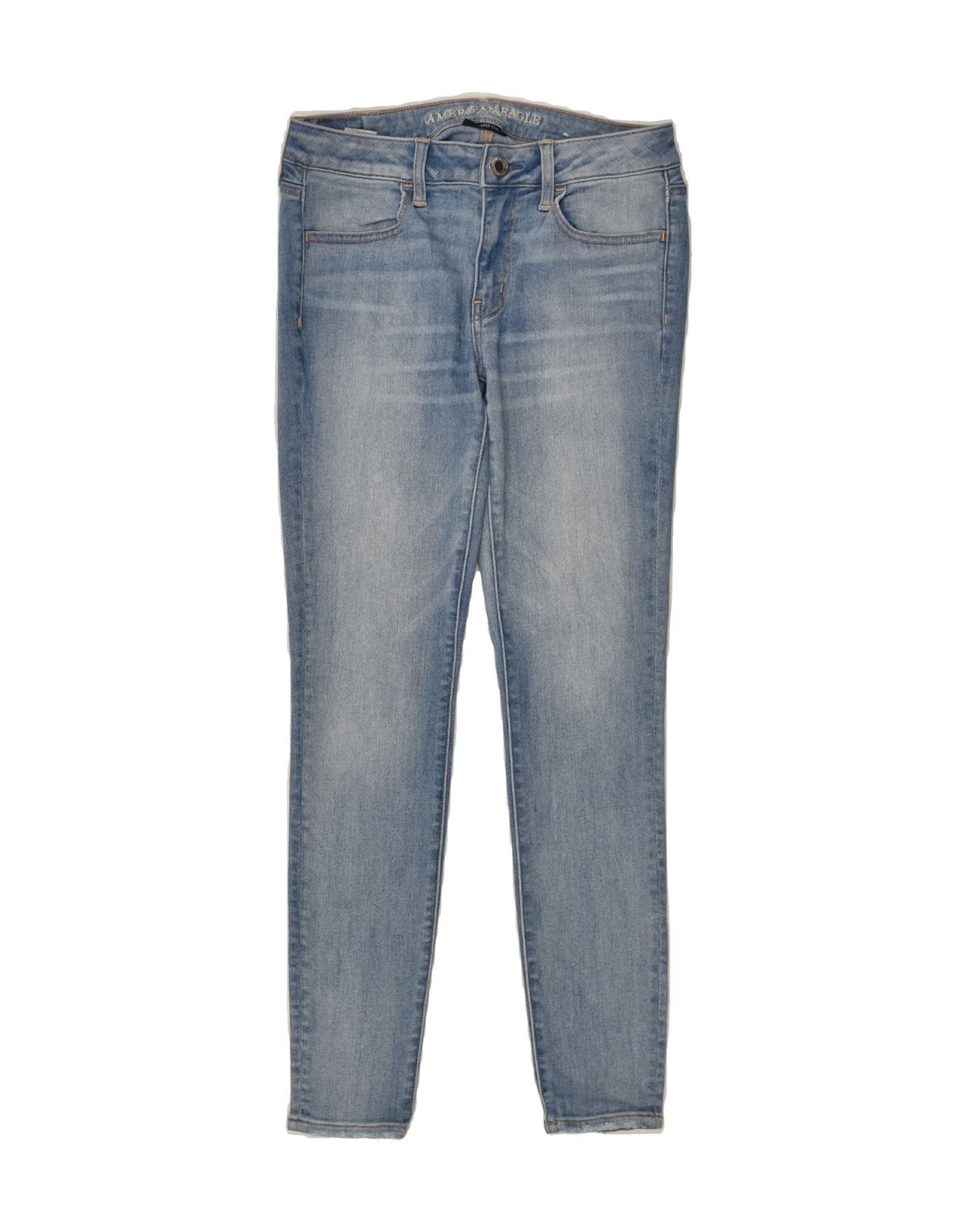 AMERICAN EAGLE Womens Jegging Jeans US 8 Medium W29 L28 Blue Cotton