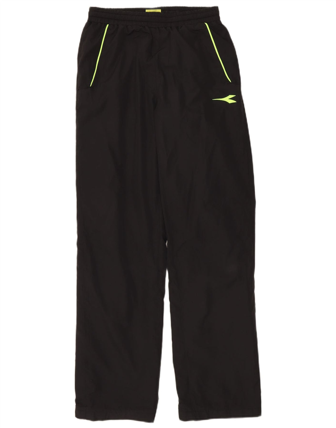 Diadora Mens Tracksuit Trousers XS Black Polyester