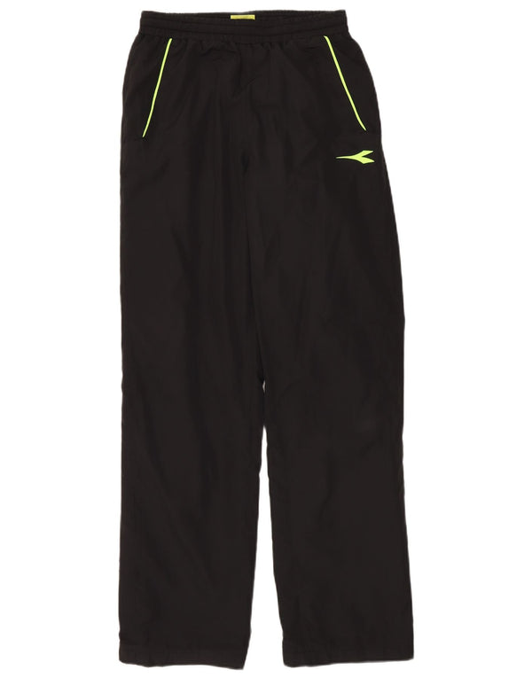 Diadora Mens Tracksuit Trousers XS Black Polyester