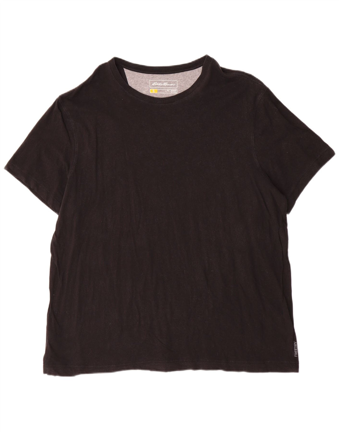 Eddie Bauer Mens Active T-Shirt Top XL Black Cotton