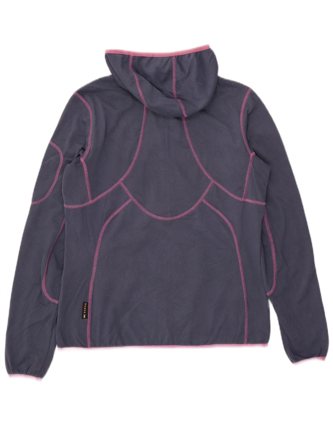 Jack Wolfskin Womens Hooded Tracksuit Top Jacket UK 12/14 Medium Blue