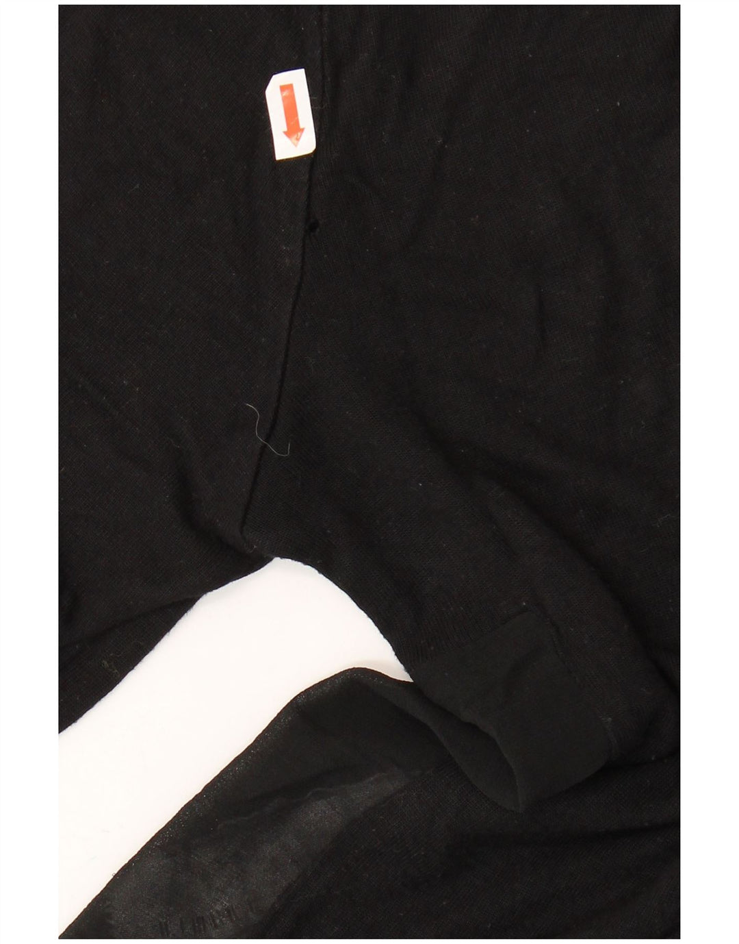 Zara Womens Short Sleeve Turtle Neck Jumper Sweater UK 14 Medium Black