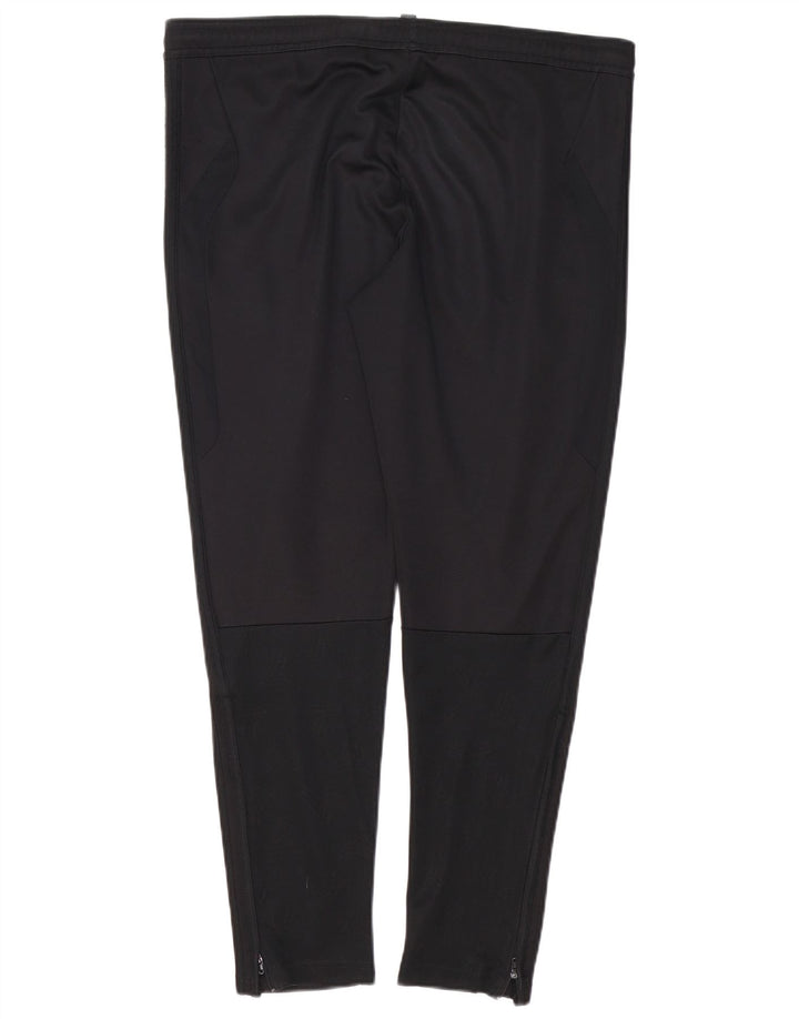 Adidas Mens Tracksuit Trousers Medium  Black Polyester