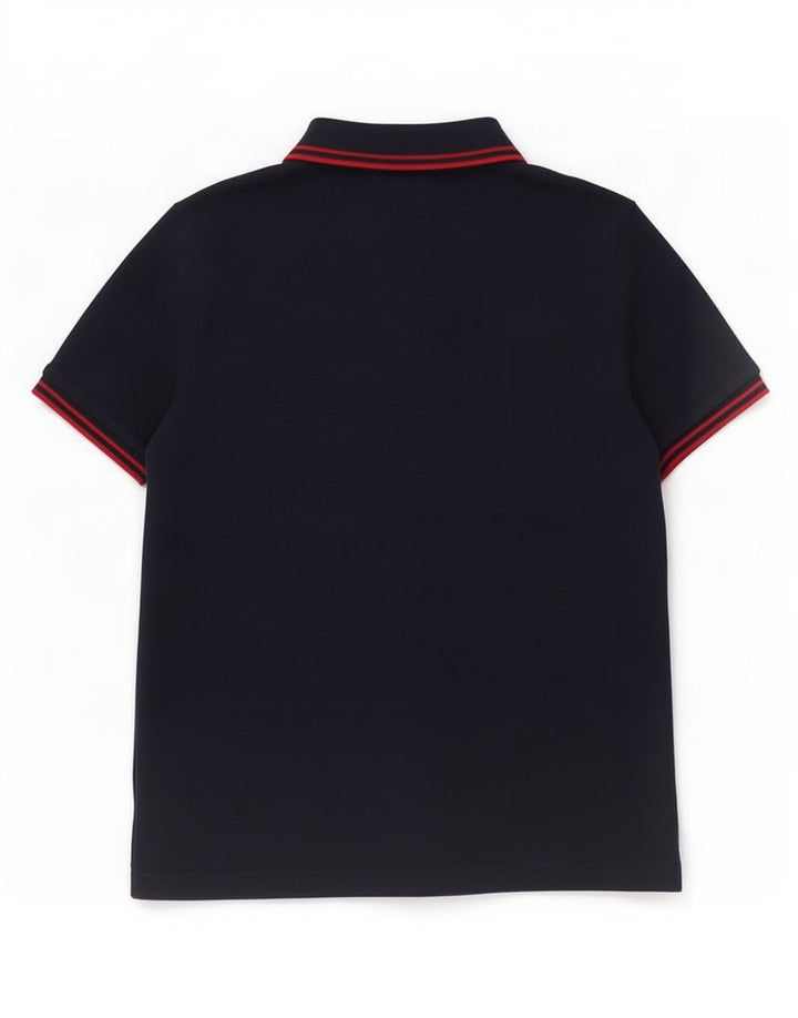 Lotto Mens Polo Shirt Medium Navy Blue Cotton