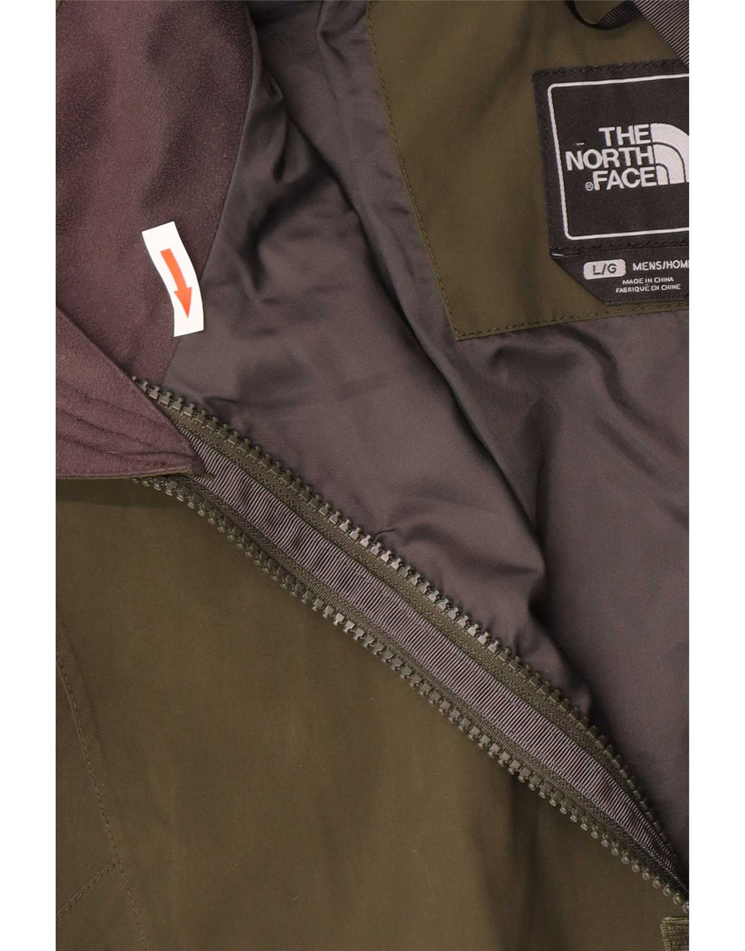 The North Face Mens Windbreaker Jacket UK 40 Large Green Nylon