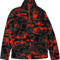MOUNTAIN WAREHOUSE Boys Zip Neck Fleece Jumper 9-10 Years Grey Geometric Vintage Mountain Warehouse and Second-Hand Mountain Warehouse from Messina Hembry 