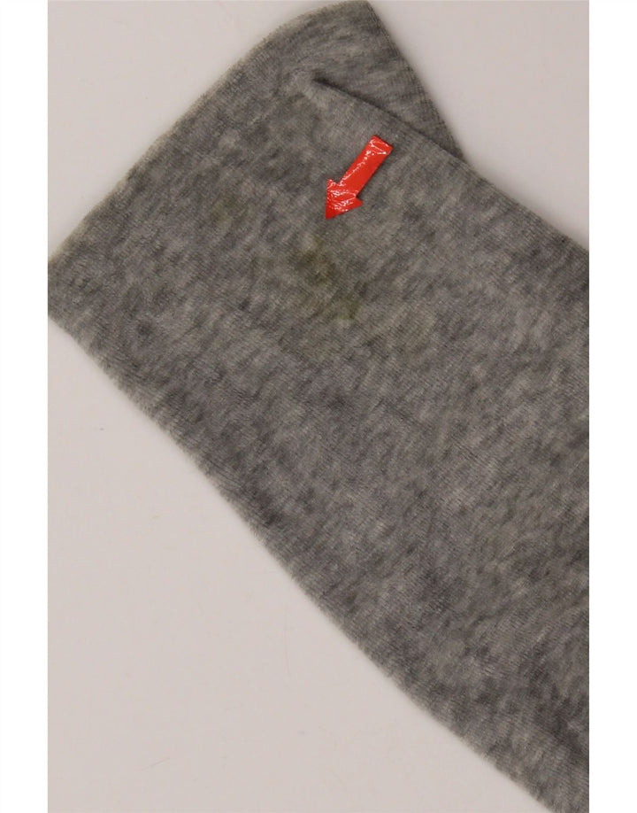 Marks & Spencer Womens Top Long Sleeve UK 14 Large  Grey Polyester