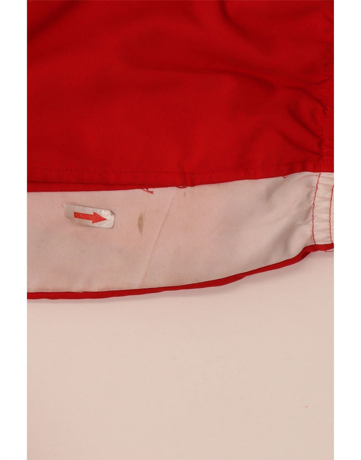 Champion Mens Tracksuit Top Jacket XL Red Colourblock Polyester