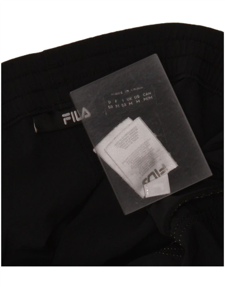 FILA Mens Sport Shorts Medium Black Polyester