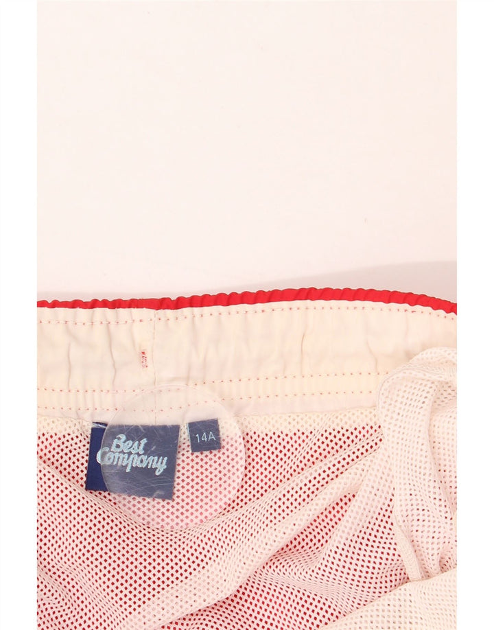 BEST COMPANY Boys Sport Shorts 13-14 Years Red Vintage Best Company and Second-Hand Best Company from Messina Hembry 
