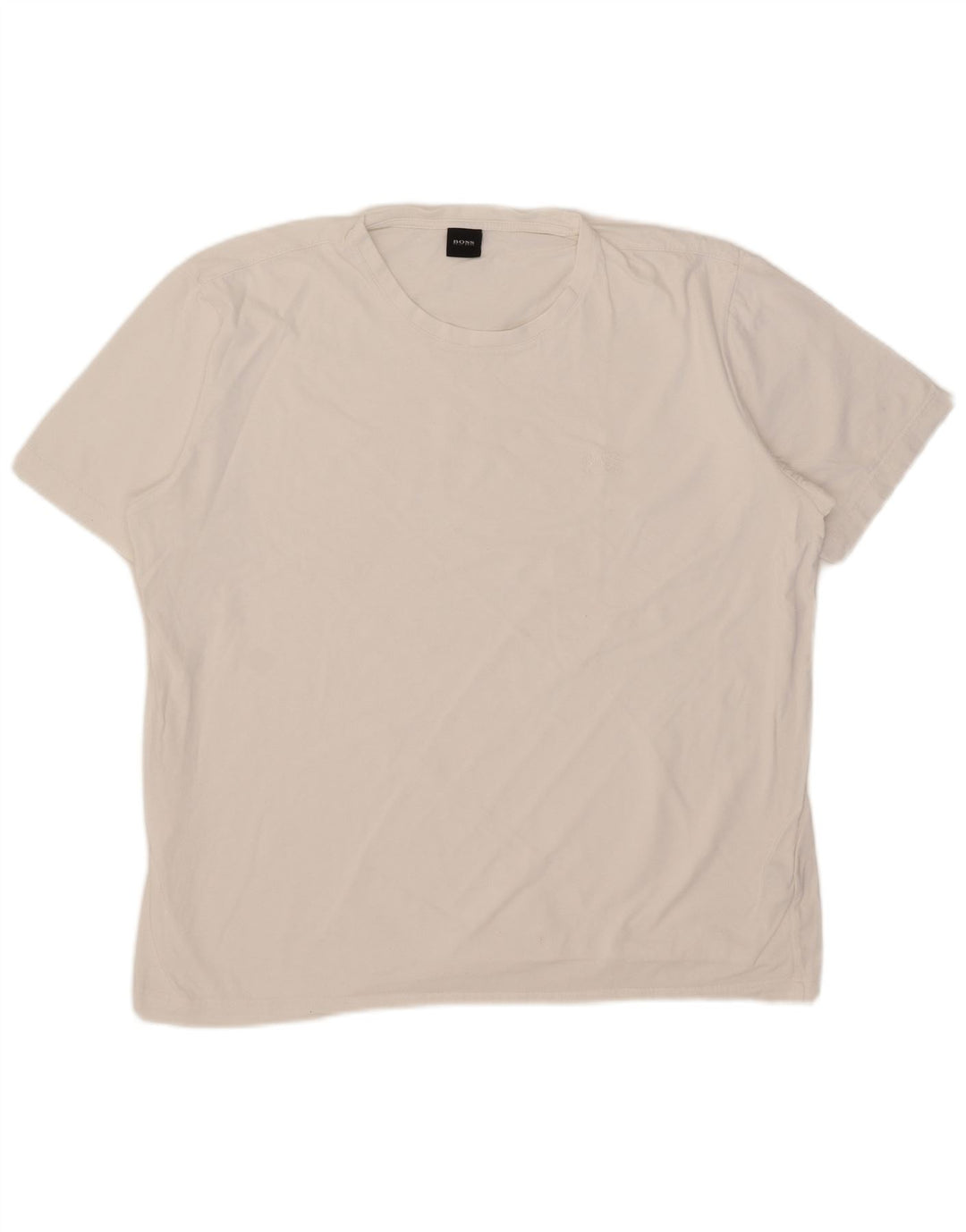 Hugo Boss Mens T-Shirt Top 2XL White