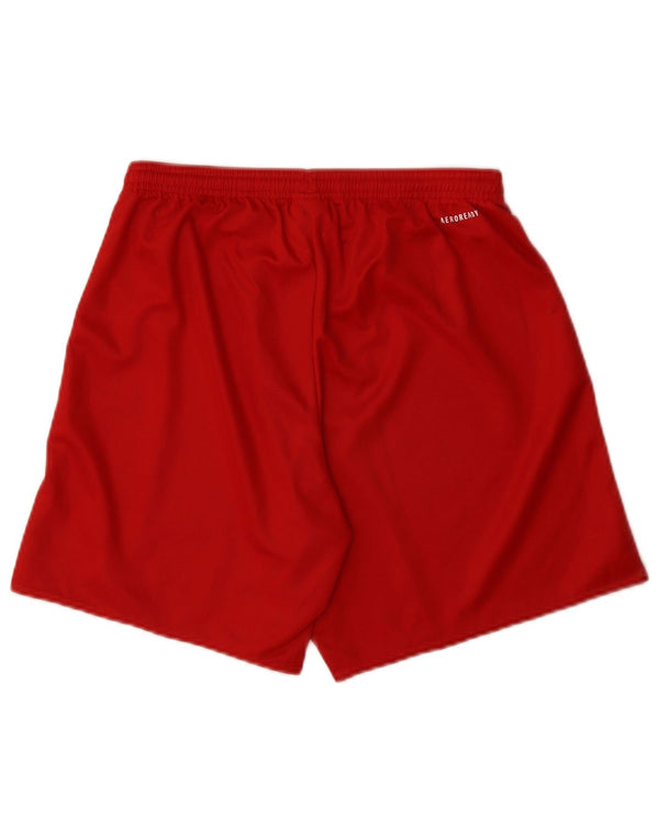 Adidas Mens Aeroready Sport Shorts Medium  Red Polyester