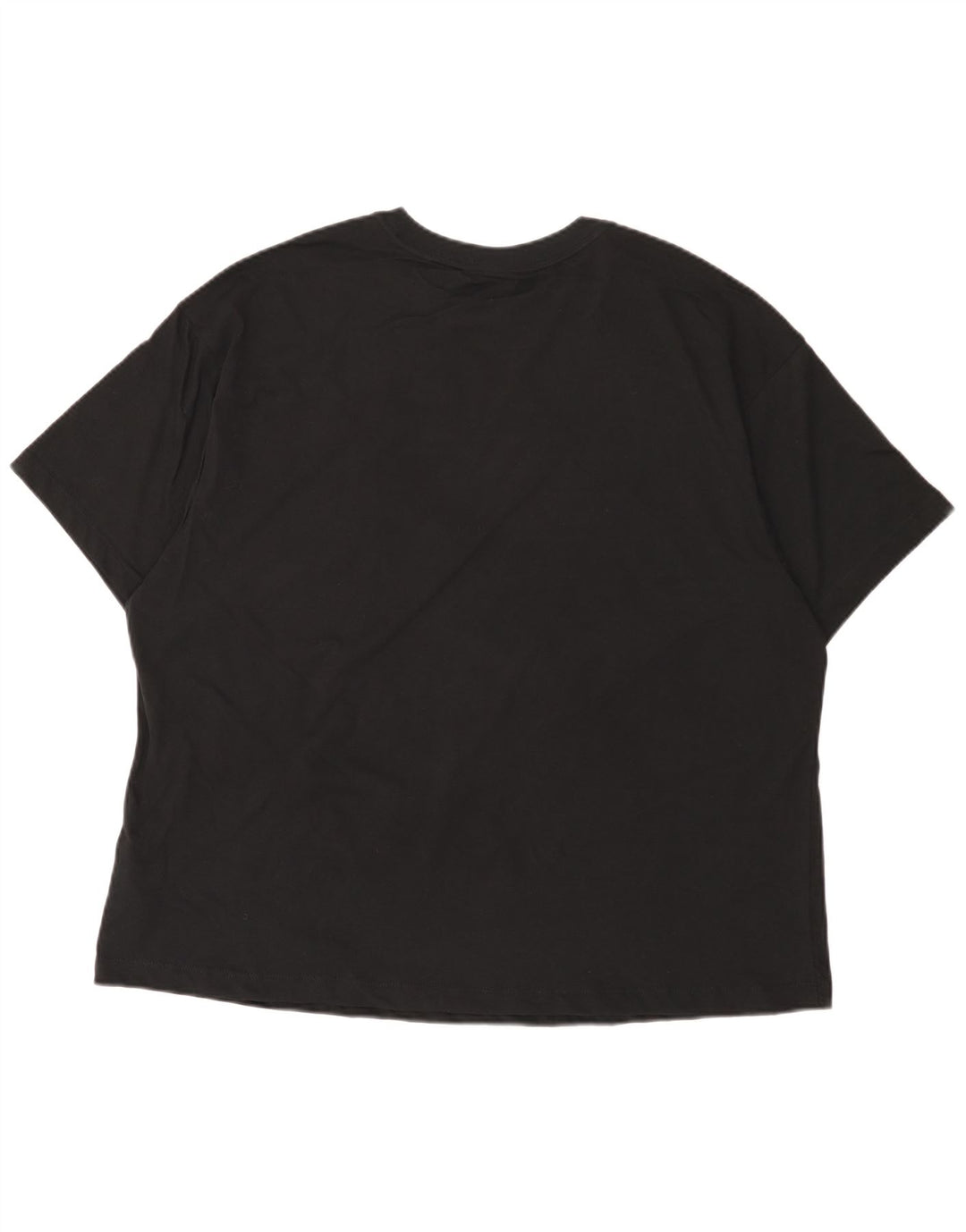 Nike Womens Oversized T-Shirt Top UK 18 XL Black Cotton
