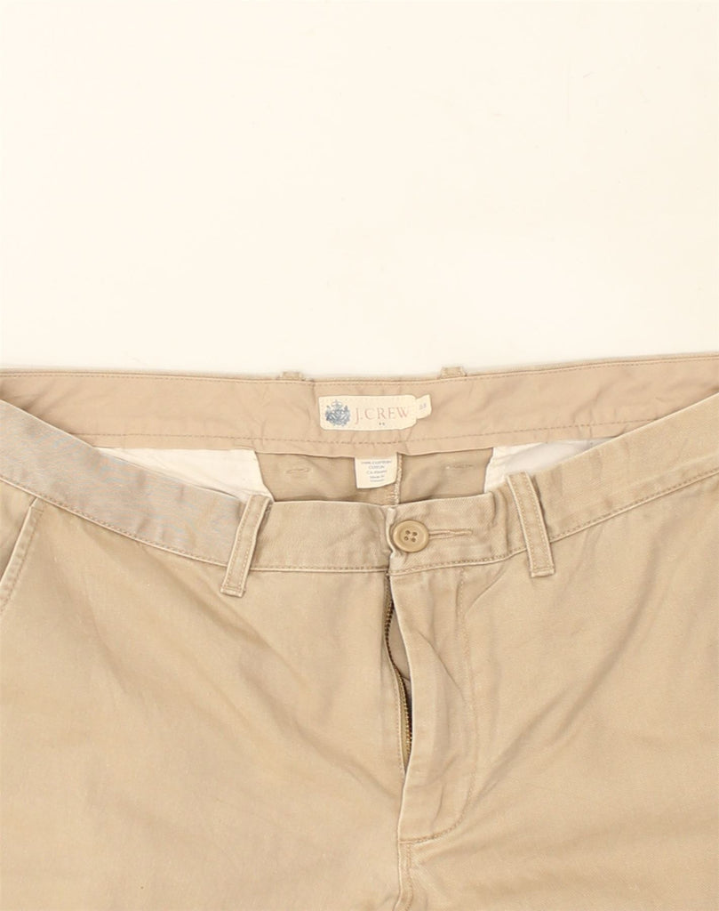 J. CREW Mens Straight Chino Trousers W32 L30  Beige Cotton | Vintage J. Crew | Thrift | Second-Hand J. Crew | Used Clothing | Messina Hembry 