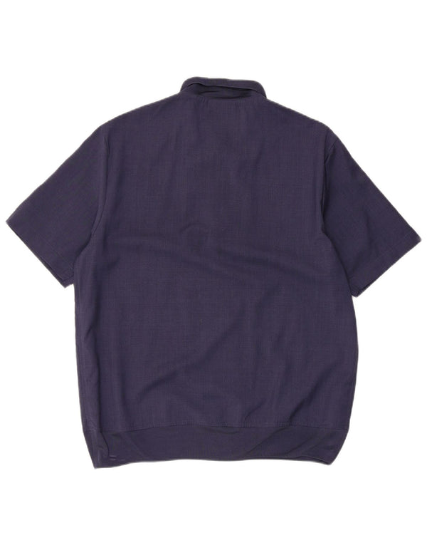 Armani Mens Polo Shirt Small Navy Blue