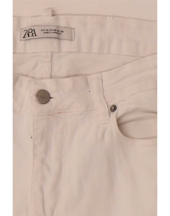 Zara Mens Slim Jeans EU 46 XL W36 L30 White