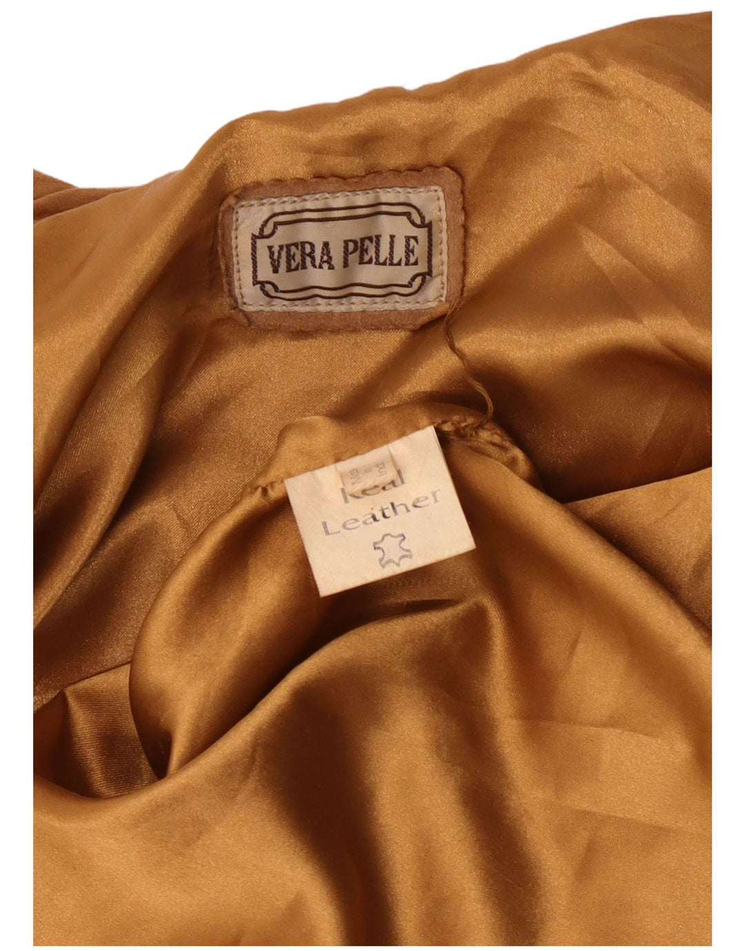 Vintage Womens Suede Jacket UK 14 Large Beige Leather