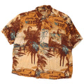 Natural Issue Mens Graphic Short Sleeve Shirt XL Multicoloured Hawaiian