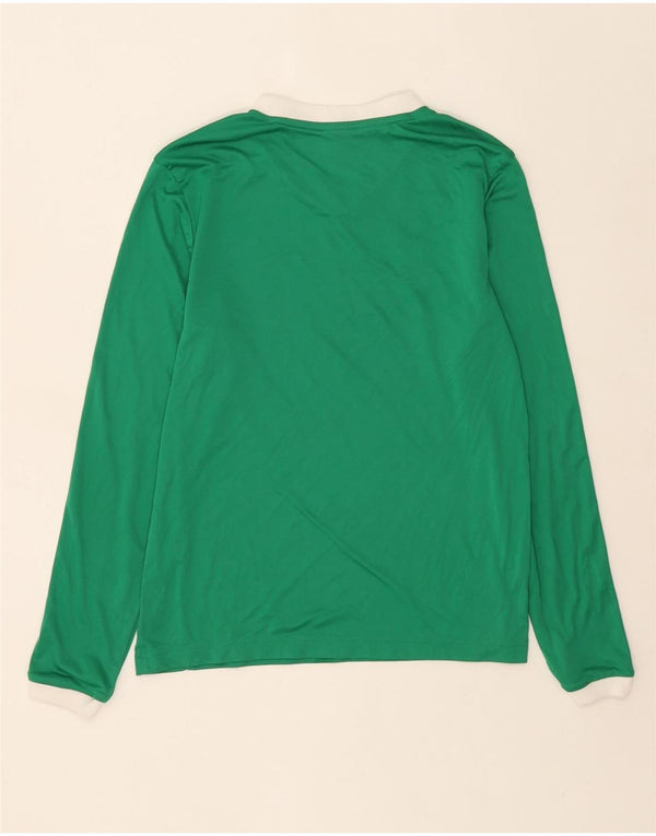 Adidas Boys Climalite Top Long Sleeve 13-14 Years XL Green