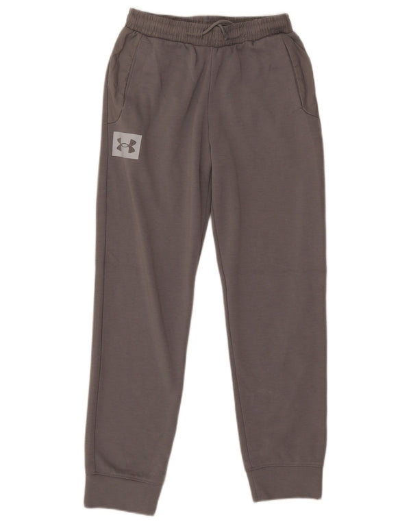 Under Armour Boys Tracksuit Trousers Joggers 11-12 Years Large Grey
